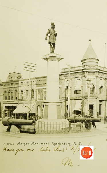 Postcard view of the monument courtesy of the Willis Collection – 2016