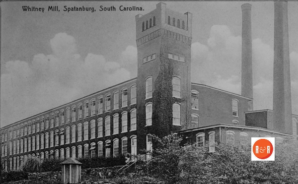 Whitney Mill of Spartanburg, S.C. – Courtesy of the Willis Collection, 2016