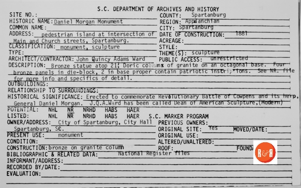 Courtesy of the S.C. Dept. of Archives and History
