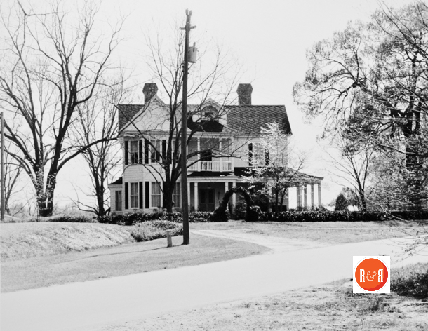 Charlie Zimmerman House, 1980 - Courtesy of the SC Dept. of Archives and History