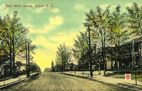 Post Card view of East Main Street