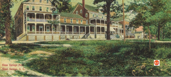 Glenn Springs was a popular resort for late 19th and early 20th century visitors.