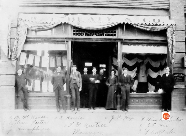 W.T. Bailey Company was located in the middle section of this complex.