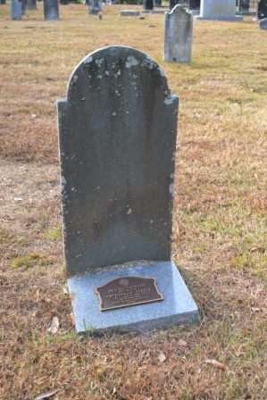 Tombstone of Archibald Steele at Bethesda Pres. Church
