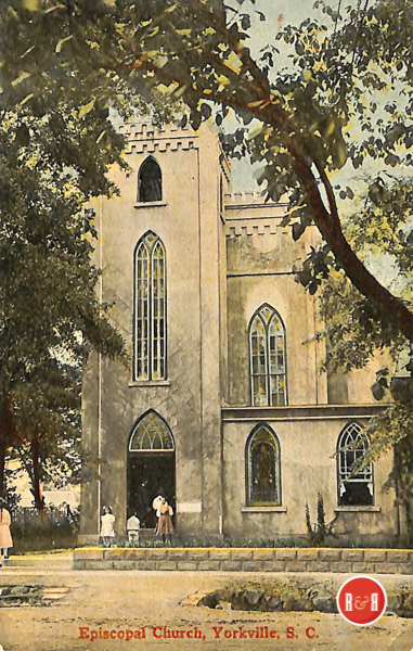 Early 20th century postcard view of the church.  Courtesy of the AFLLC Collection - 2017