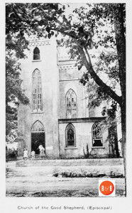 Image of the church in 1912. Courtesy of the Historical Center.