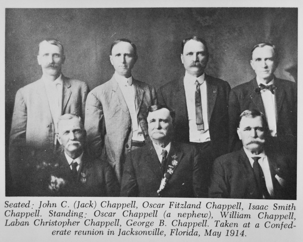 Chappell Family - Enlargement  / Courtesy of B.S. Chappell, M.D. 
