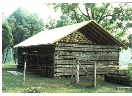 Reconstructed [three logs shorter] at the Lewis Inn in Chester County, SC – May 1985