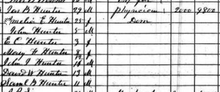 John J. Hunter as a youngman lived with his parents in the Bethel area of York County, SC prior to moving to York.