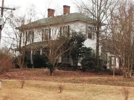 Historic Ashe home south of McConnells, SC