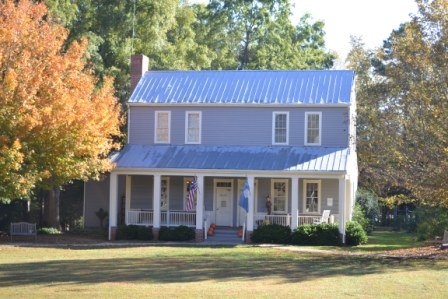 Adaptive re-use of the Chester House as the Brattonsville Visitors Center – 2012