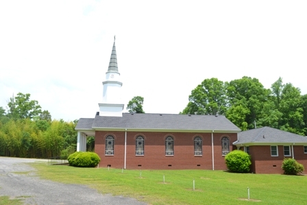 Salem Presbyterian Church in Cherokee County, S.C. was the church attended by the Buice family prior to construction of the Mt. Vernon Methodist church in Hickory Grove.