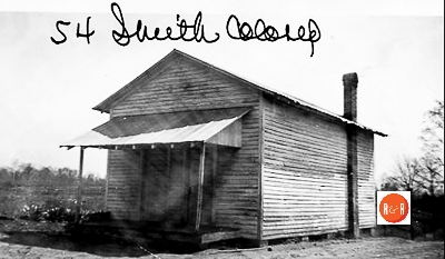 Mid 20th century image of the Smith’s African American school west of the community of Smith’s Turnout. It has been reported that it stood facing East Chappell Road. Courtesy of the SCDAH.