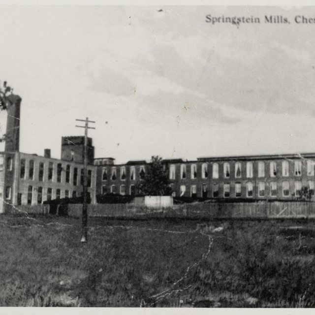 Springstein Mill in Chester was named for the Spring’s home in Rock Hill.
