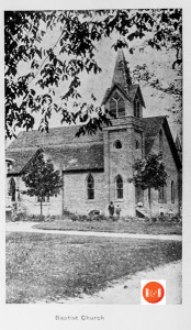 1912 Image of the church. Courtesy of the Historical Center. 