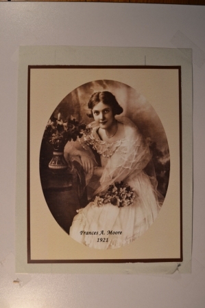 Frances Adickes Moore – Courtesy of the J.L. West Collection