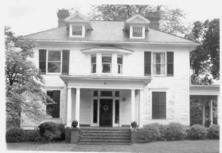 This handsome home once served as the manse of 1st Presbyterian church in York, SC.