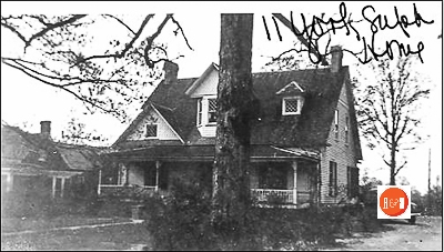The York School Dist. Supt.’s Home on East Jefferson Street. Courtesy of the SCDAH