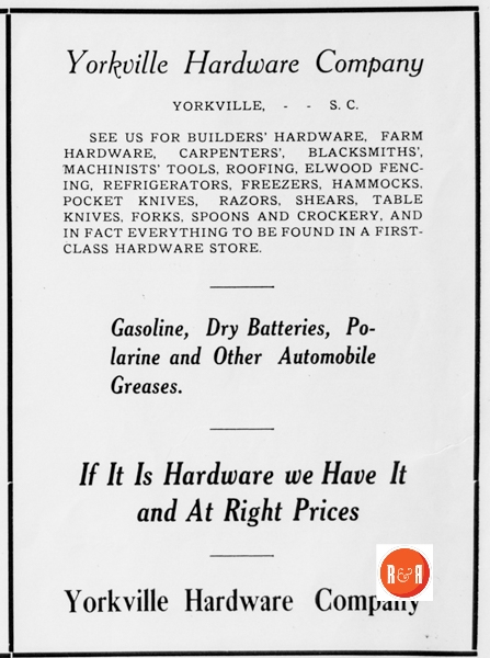 Advertisement for the company in 1912