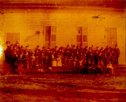 Members of Sharon A.R.P. church in circa 1900
