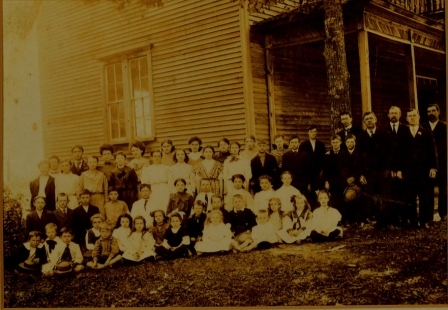 Hickory Grove students and staff – 1912
