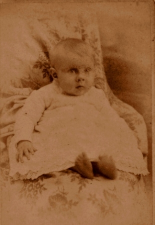 W.T. Sherer as an infant.