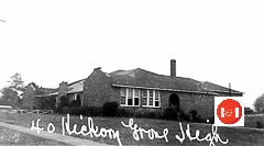 Hickory Grove’s High School was on Wylie Street – Courtesy of the S.C. Dept. of Archives and History, image taken between 1935-1950.