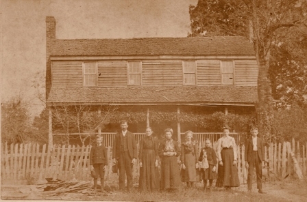 J.D. Latham home and family in 1903