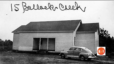 Bullock’s Creek School, courtesy of the SCDAH – image taken between 1935 and 1950.