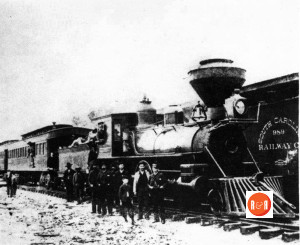 It was the coming of the train through what became Rock Hill that attracted them to this rural location. Images courtesy of the AFLLC Collection
