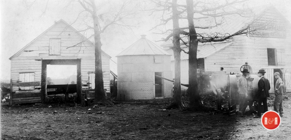 Rear of the White Home – date unknown. [Courtesy of HRH – White Family Collection]