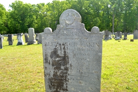 One of the lovely historic tombstones carved by local artisans the Cavney – Crawford family carvers of York County, S.C.