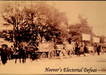 Hoover’s defeat created a celebration in Clover and many other towns.