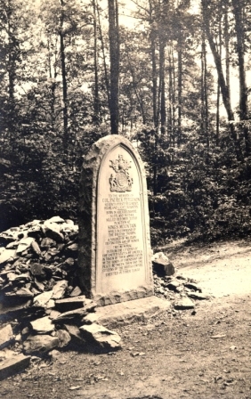 Patrick Ferguson’s Grave at Kings Mountain National Battlefield Park