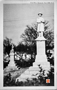Confederate Monument Park in downtown Fort Mill, S.C.