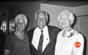 L-R, Rosa Lillian Strait, Frank Strait, Isabella S. Huffman, the grandchildren of Dr. and Mrs. William Francis Strait, Sr. – image circa 2007