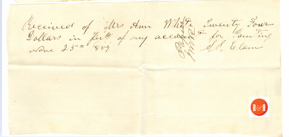 S.S. ELAM FAMILY - EARLY MEMBERS OF ST. JOHN'S METHODIST