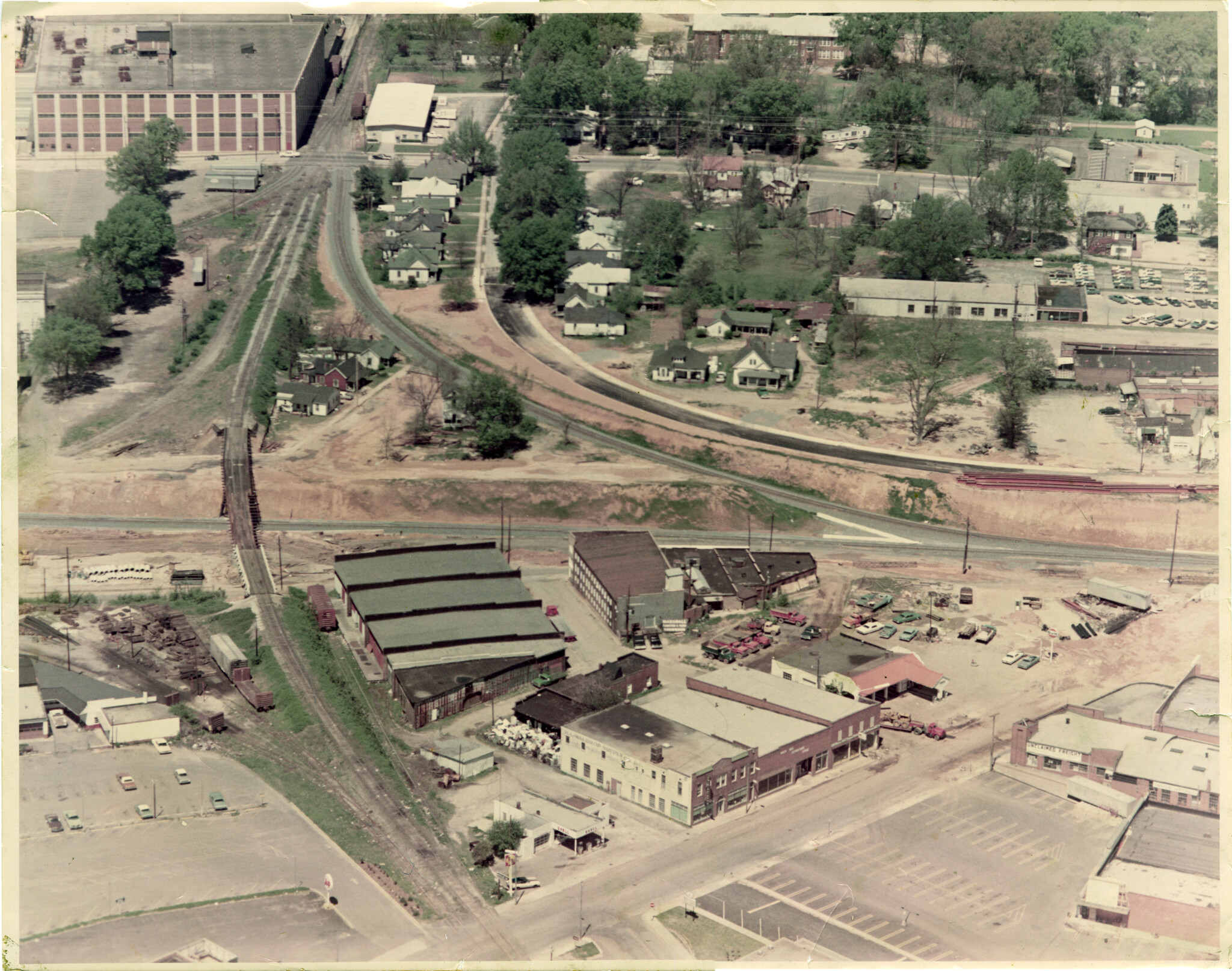 1970'S VIEW OF THE DEMOLITION OF THE DEPOTS - COURTESY OF THE WU PETTUS ARCHIVES 2024