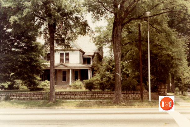 Cherry - Bynum Home prior to being razed.