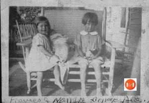 Craig children on the front porch of their new College Ave., home. Courtesy of the Craig Collection - 2012