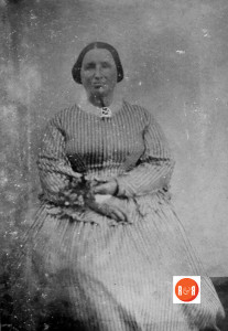 Mrs. S.M. Luckey of Lancaster, the grandmother of Kate Hutchison. Courtesy of the Hutchison Collection - 2015