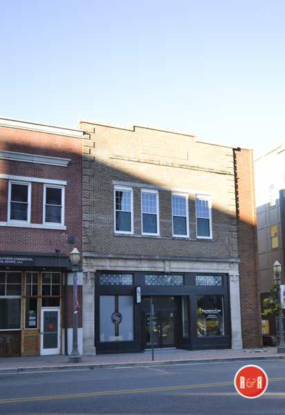 Location of the prosperous Rock Hill Hardware Company Store on Main Street