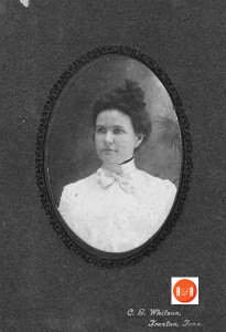 Nannie Cross's image was taken in Charleston, S.C. at the Exposition. 