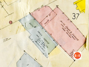 Sanborn Insurance Map 1926 - 1959, courtesy of the Galloway Map Collection