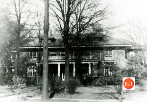 W.J. Roddey home in the early 1950s. Image courtesy of the WU Pettus Archives - Eliz. Reed Collection - 1950s.