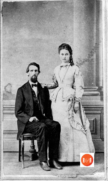 Wm. S. Adams and his wife Martha Crawford - Adams of Rock Hill.  Courtesy of the White Family Collection, 2008