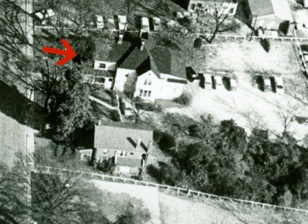 Ariel view of the Frew home taken in the 1960’s