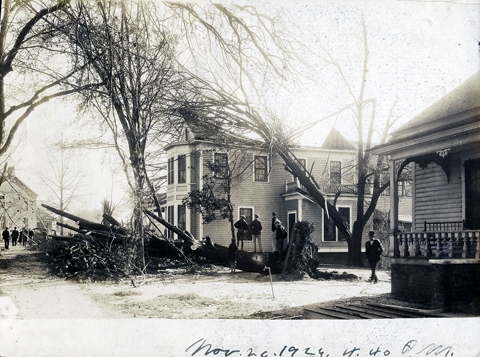 Lyle’s Hospital was damaged by the Rock Hill torndo of 1926