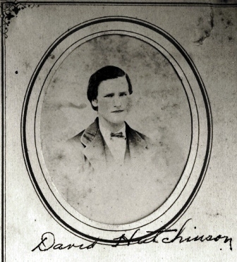 Mr. David Hutchison as a young man.