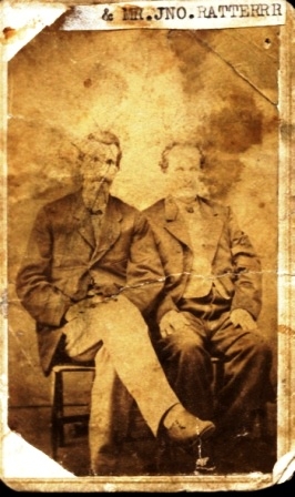 Augustus E. Ratterree with father John Ratterree